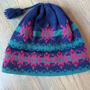 Vintage Hand Crafted VERMONT ORIGINALS 100% Wool Hat